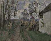 Paul Cezanne Village Road Near Auvers oil painting picture wholesale